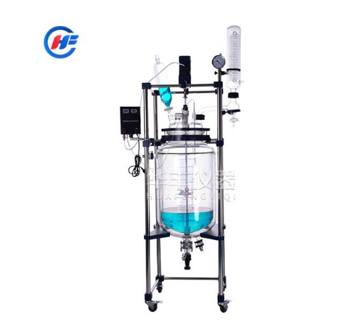 玻璃反应釜可在恒温条件下进行多种溶媒合成反应